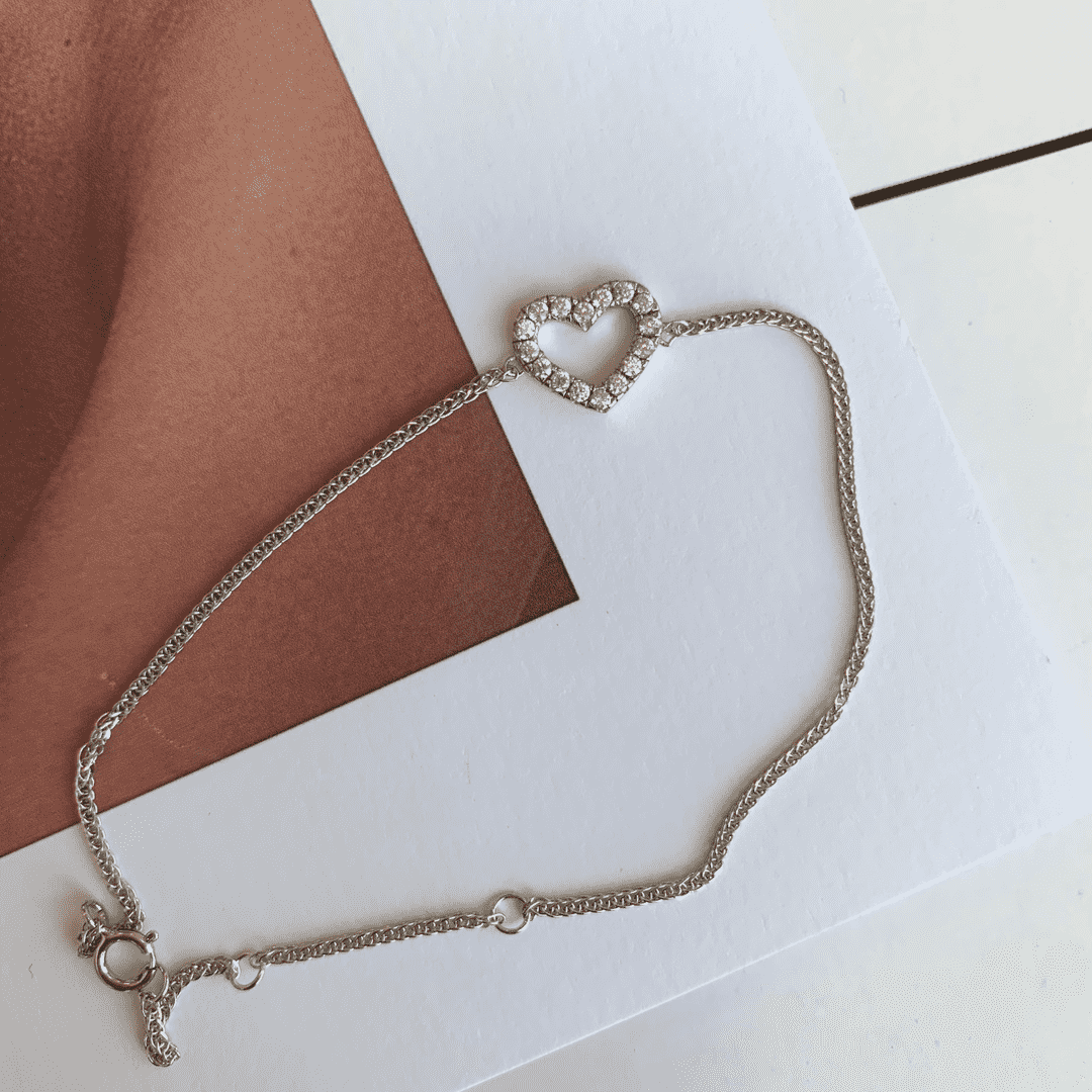 Pomuse Herzförmiges Liebhaberarmband