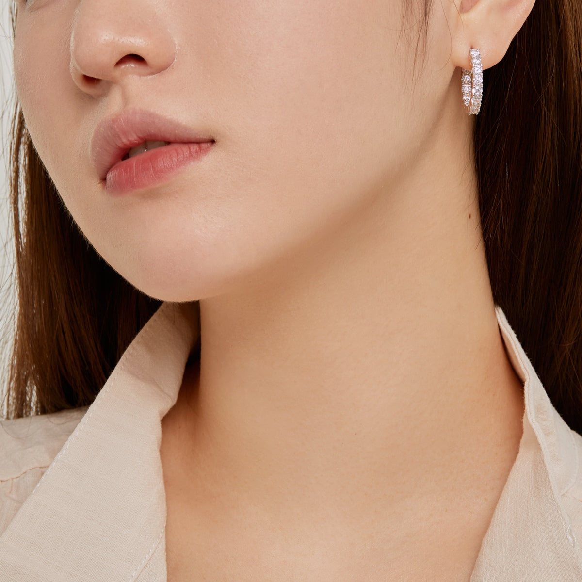 Pomuse Unique Round Cut Daily Earrings