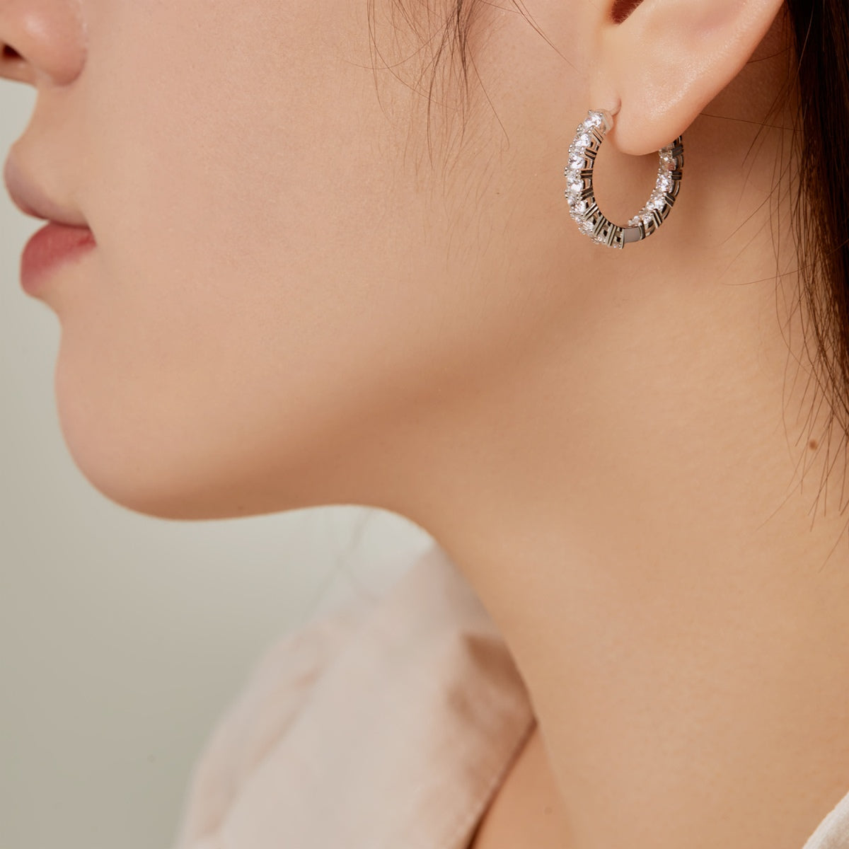 Pomuse Unique Round Cut Daily Earrings