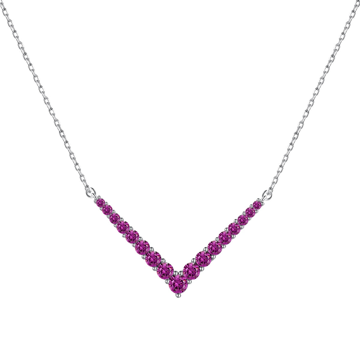 Pomuse Ornate Round Cut Necklace
