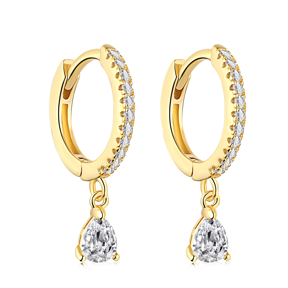 Pomuse Luxurious Geometric Drop Earrings