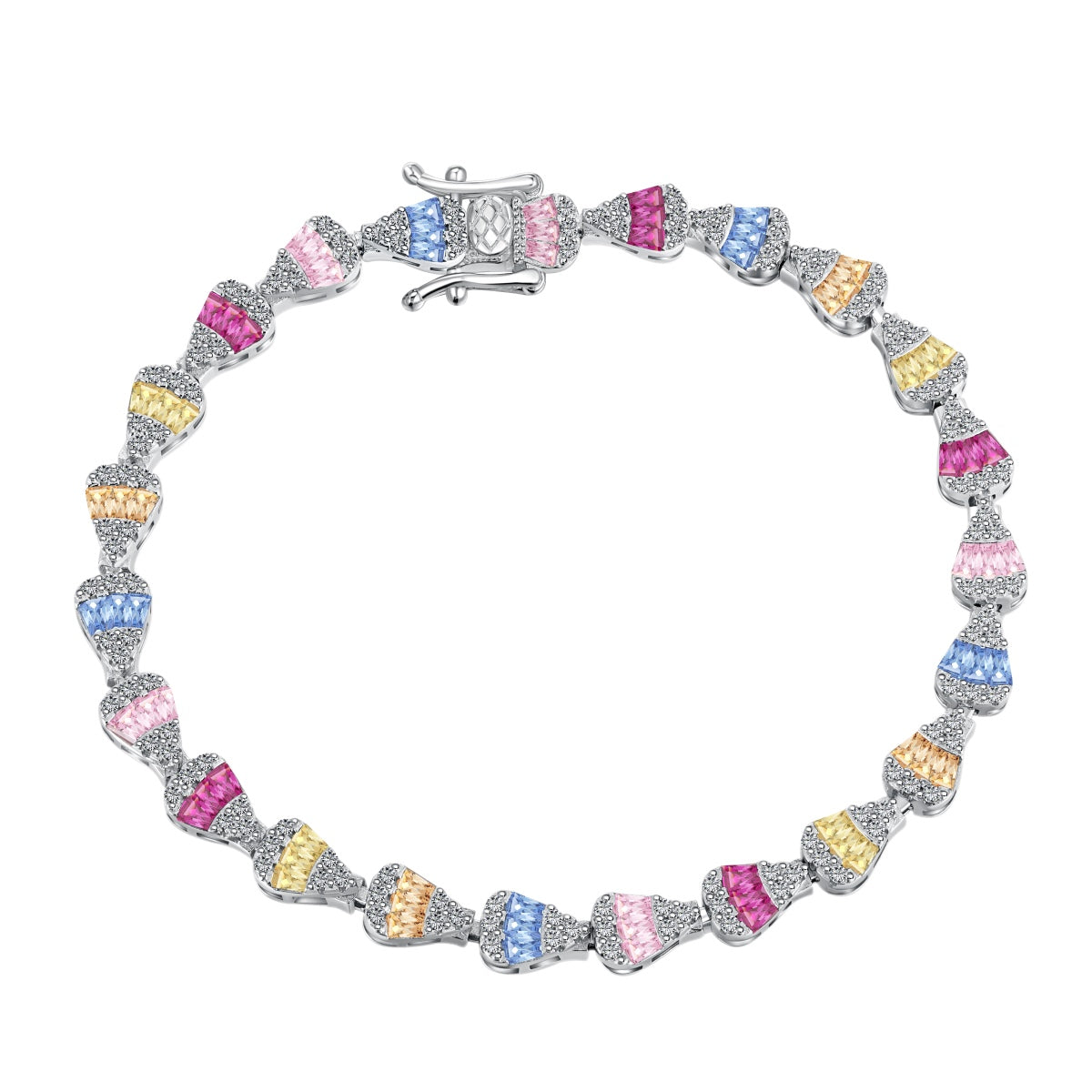 Pomuse Radiant Water Drop Shape Daily Bracelet