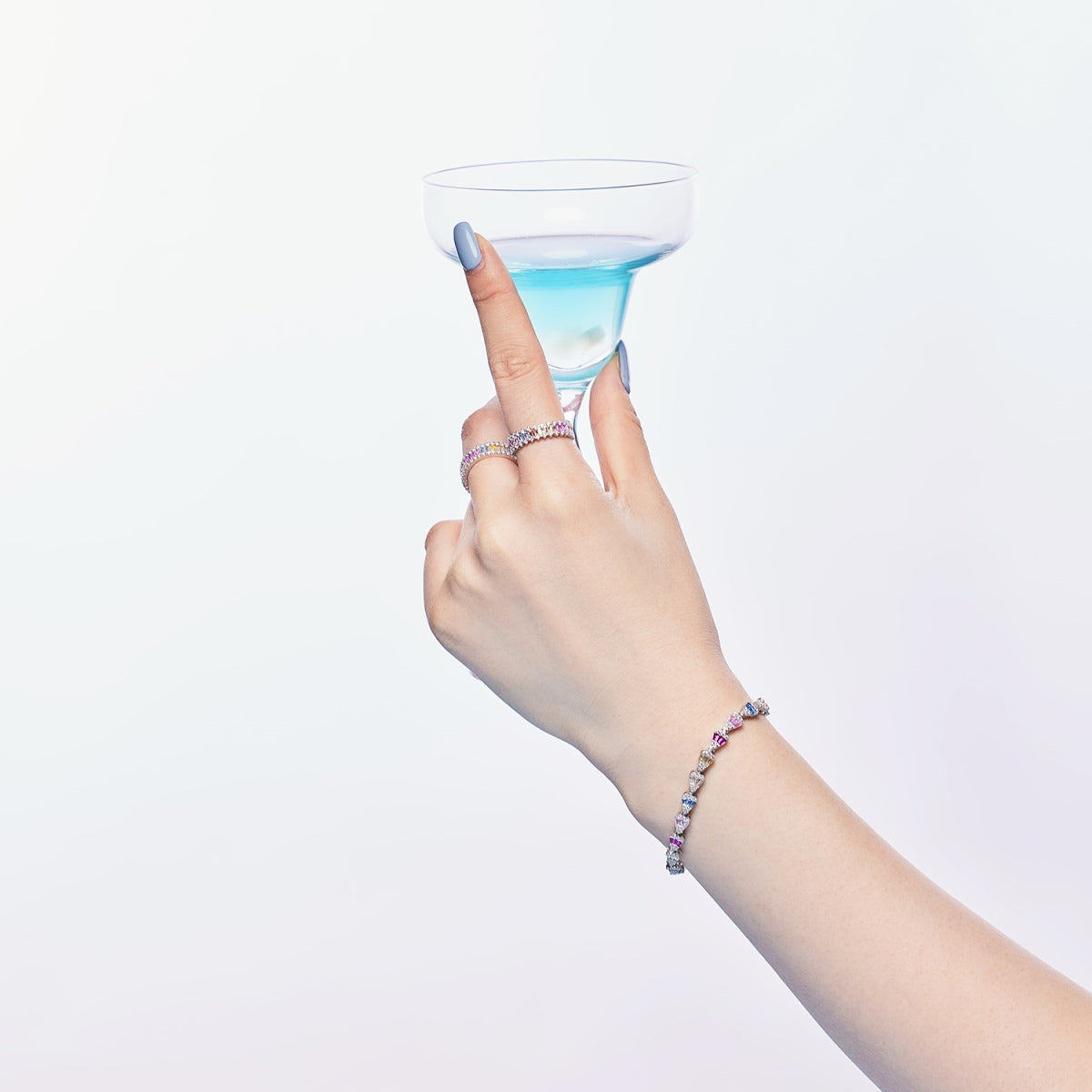 Pomuse Radiant Water Drop Shape Daily Bracelet