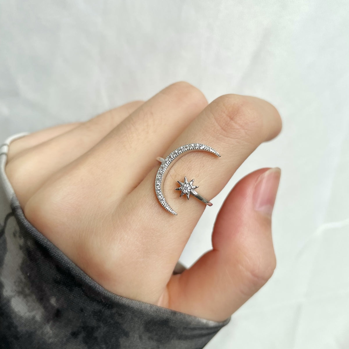 Pomuse Eternity Mond- und Sternring