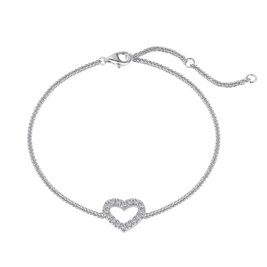 Pomuse Herzförmiges Liebhaberarmband