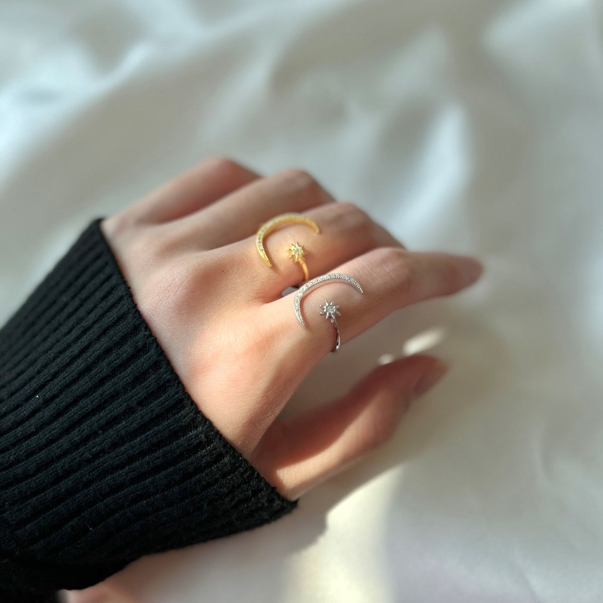 Pomuse Eternity Mond- und Sternring
