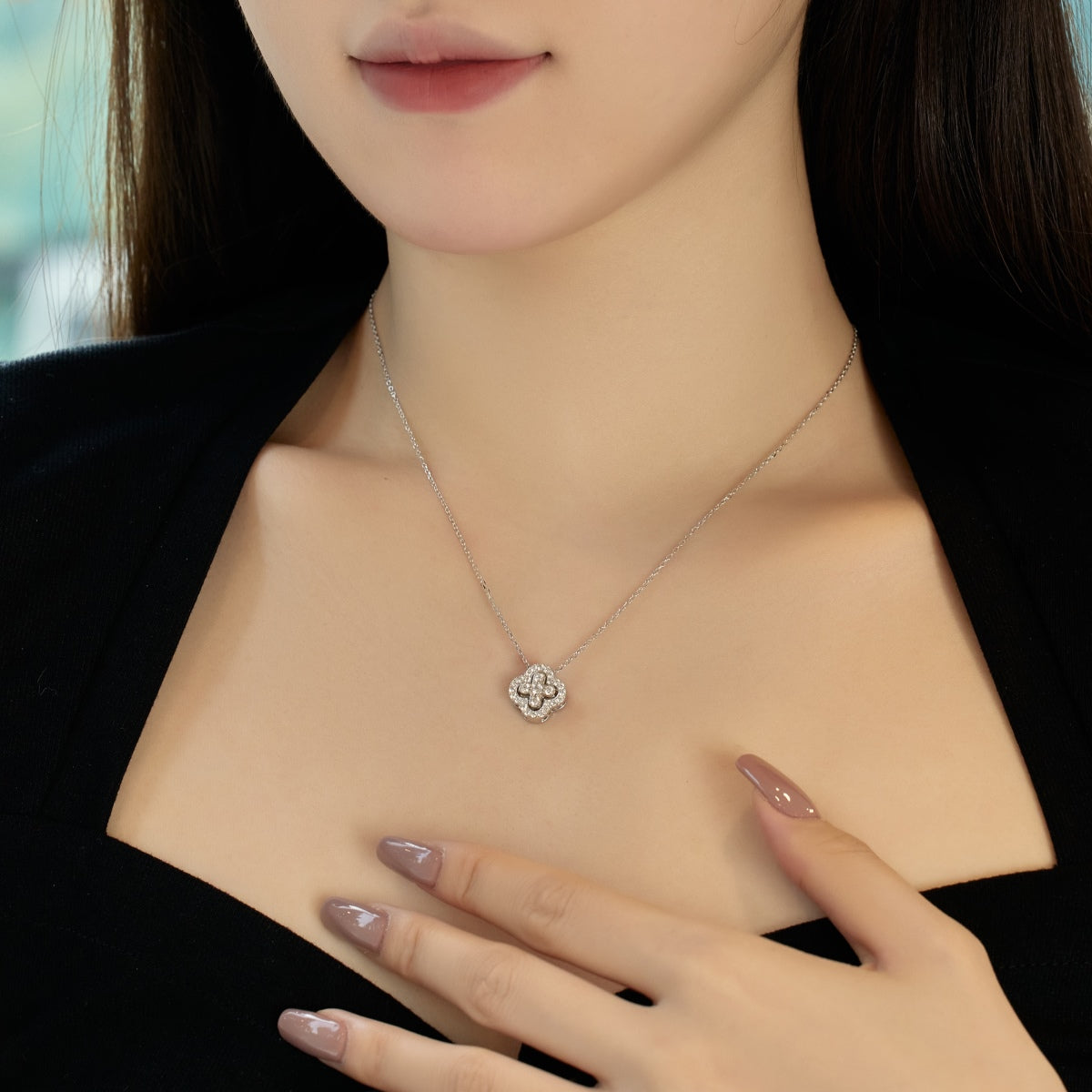 Pomuse Four-Leaf Clover Various DIY Wearable Necklaces
