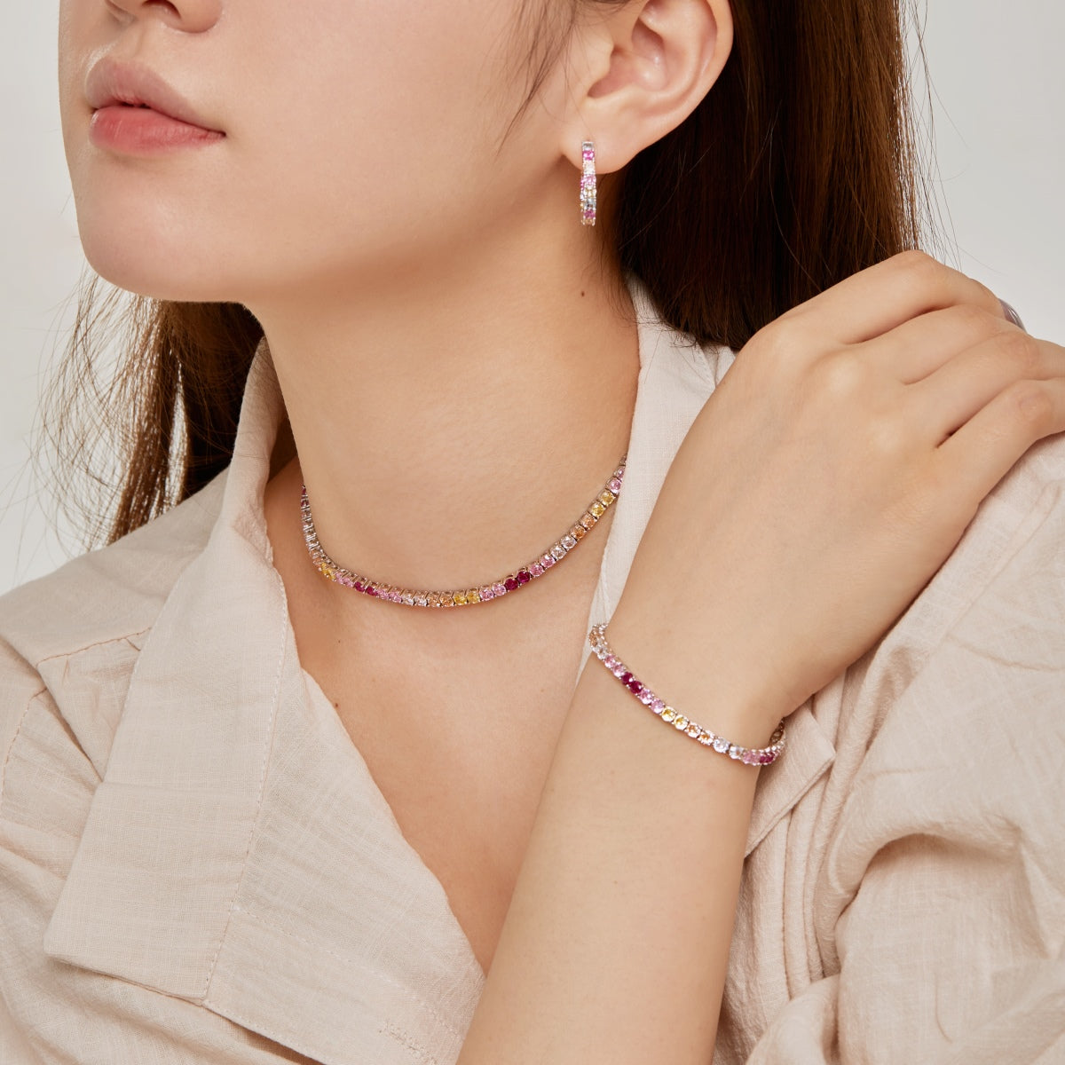Pomuse Unique Round Cut Daily Earrings