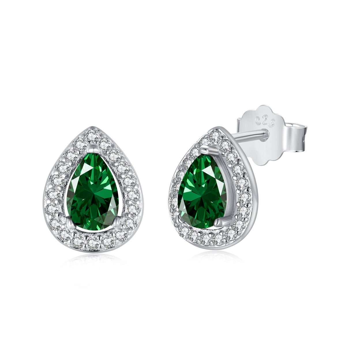 Pomuse Luxurious Water Drop Shape Earrings