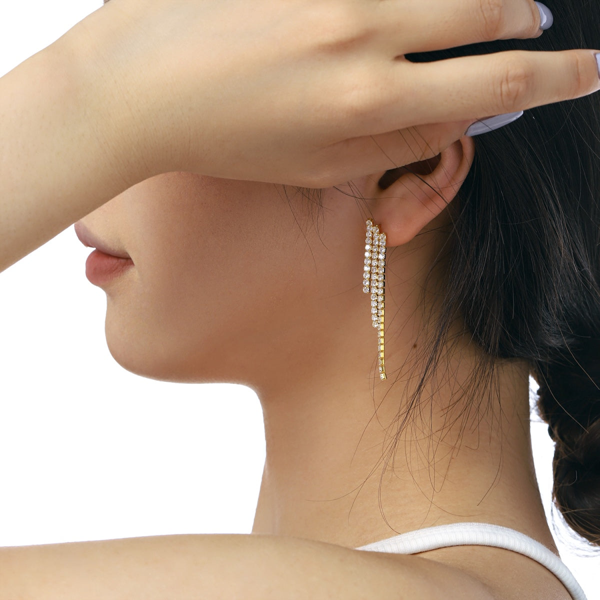 Pomuse Luxurious Dainty Banquet Earrings