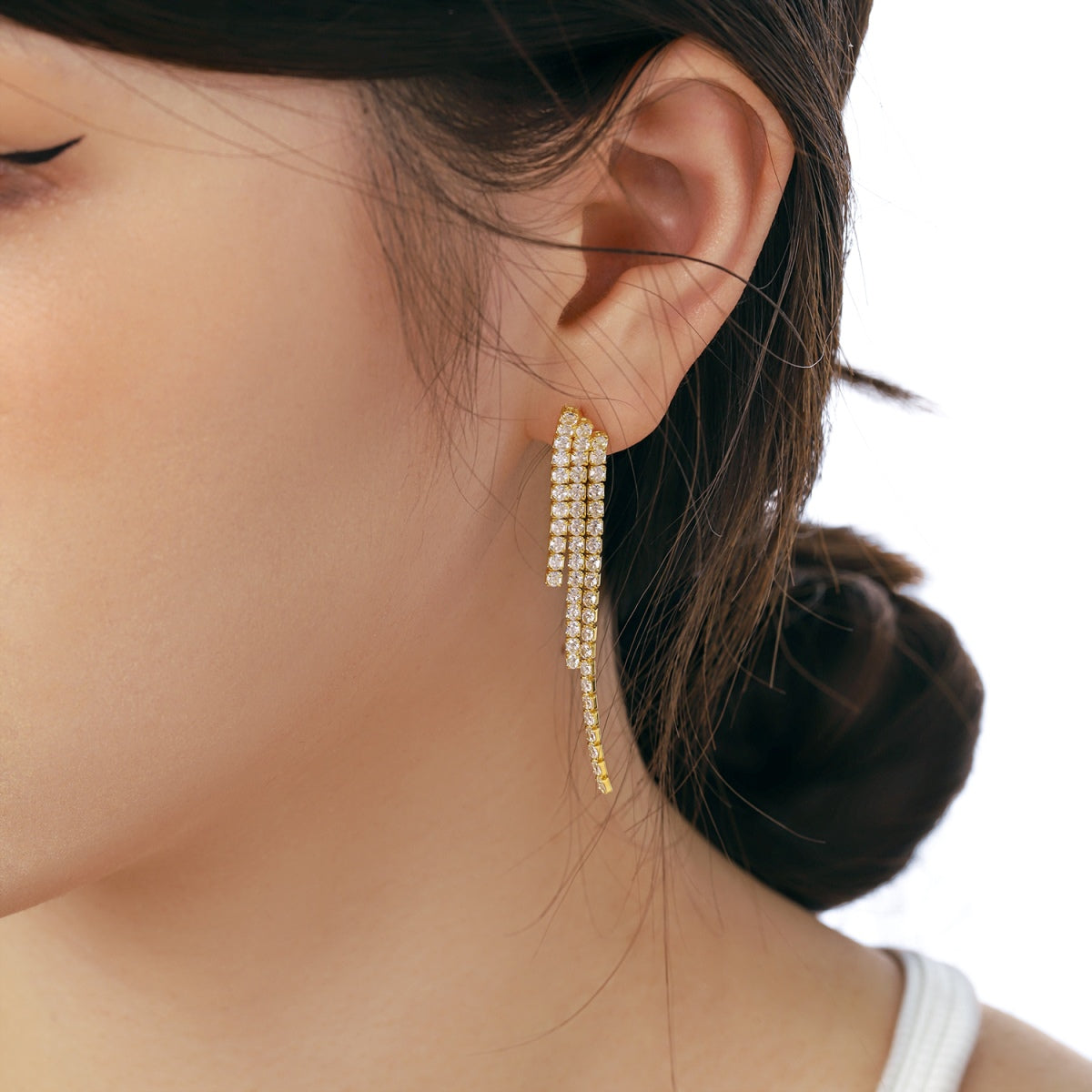 Pomuse Luxurious Dainty Banquet Earrings