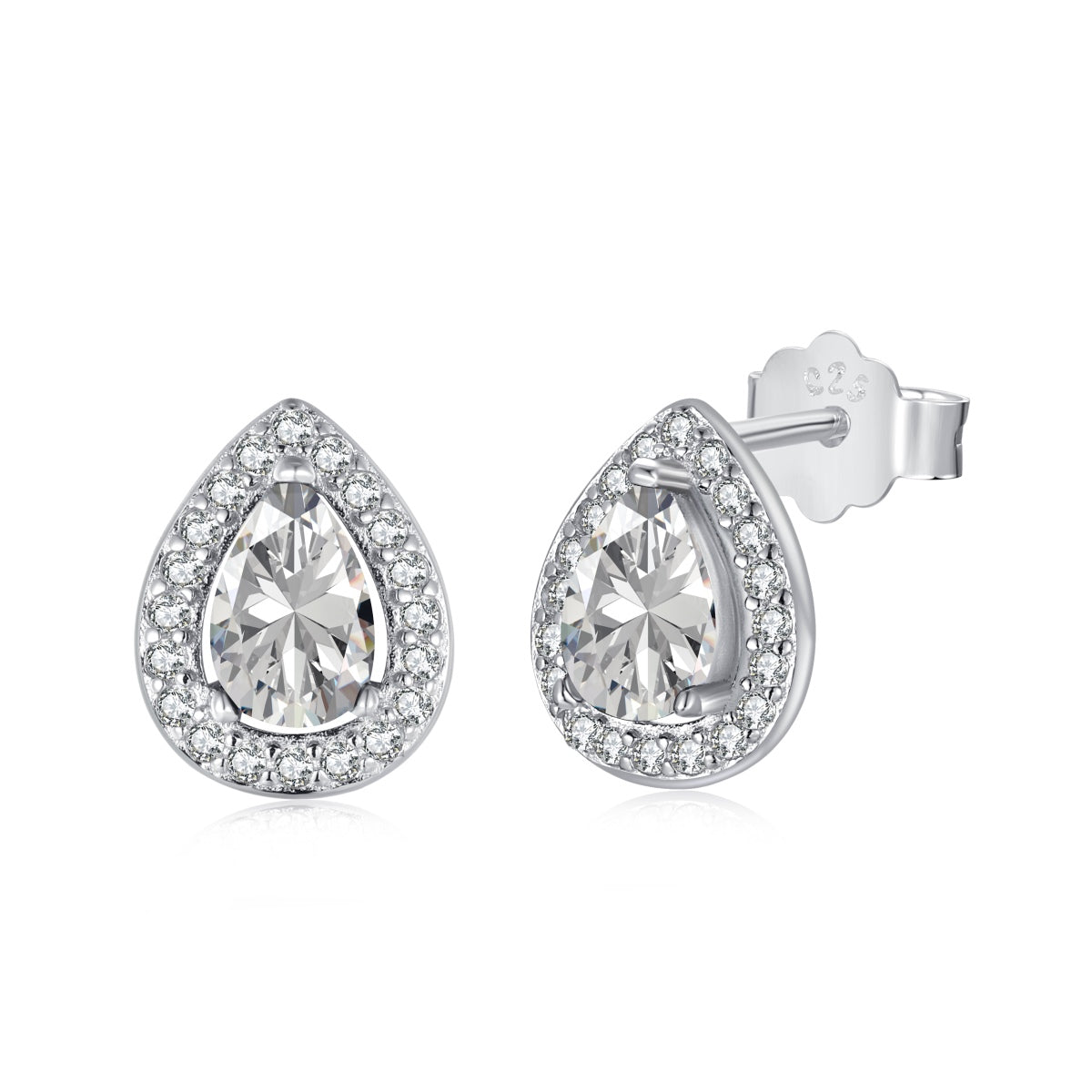 Pomuse Luxurious Water Drop Shape Earrings