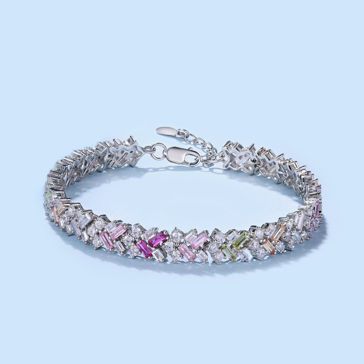 Pomuse Dazzling Unique Multi Shape Daily Bracelet
