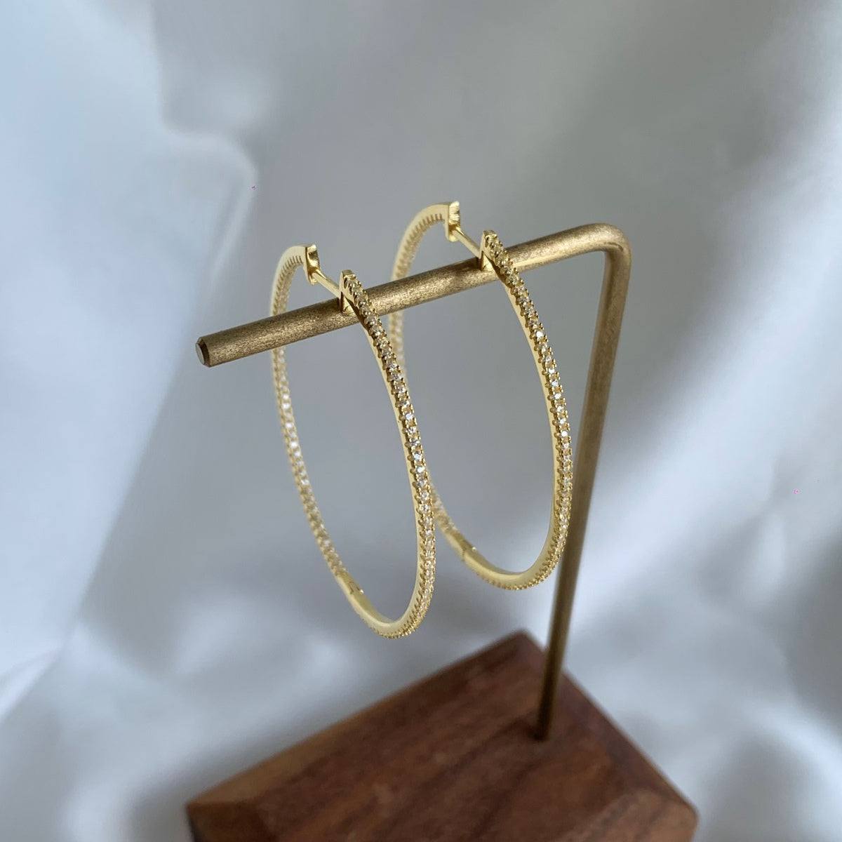 Pomuse Popular Large Hoop Earrings
