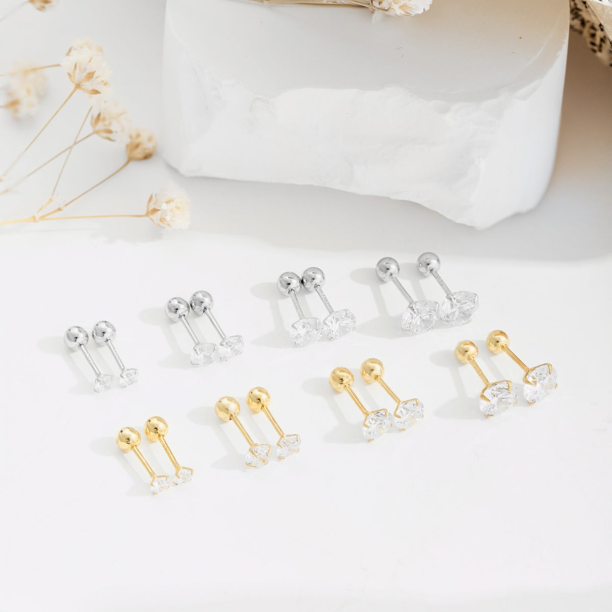 Pomuse Unique U-Shaped Ear Bone Earrings
