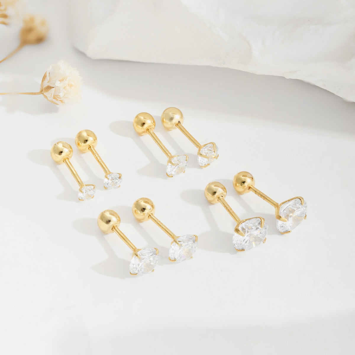 Pomuse Unique U-Shaped Ear Bone Earrings