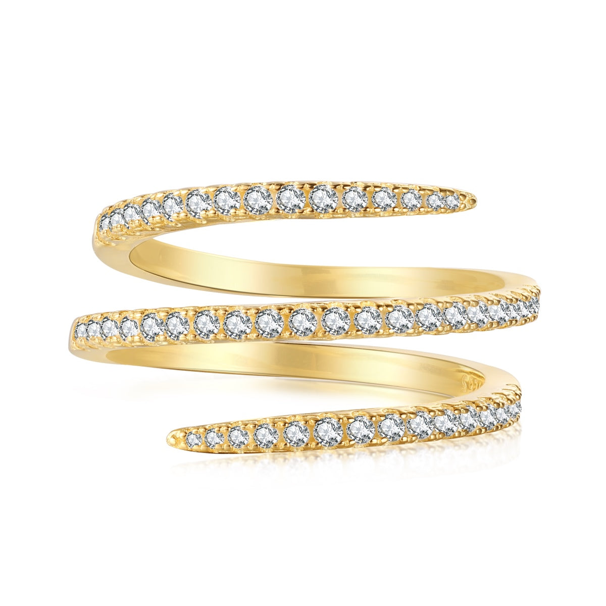 Pomuse Unique Vibrant Entangle Daily Ring