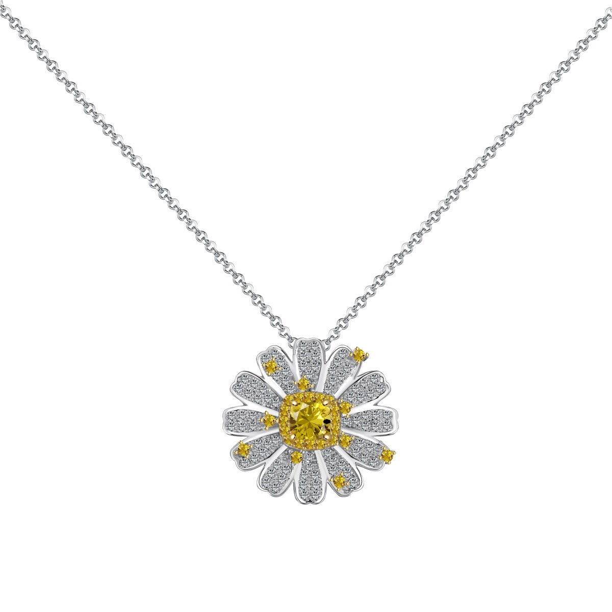 Pomuse – Exquisite Gänseblümchen-Halskette