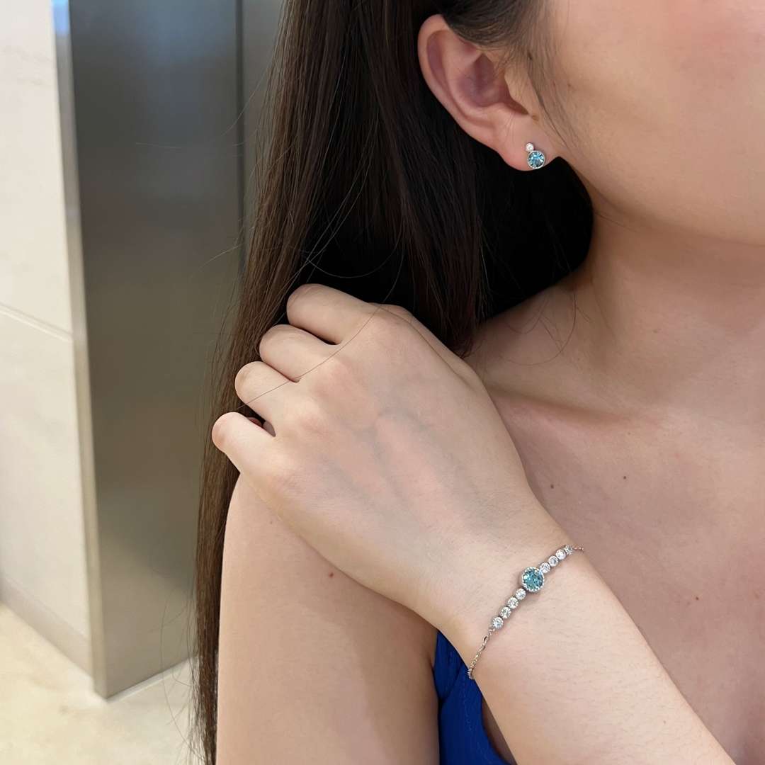 Pomuse Luxurious Heart Of The Ocean Bracelet