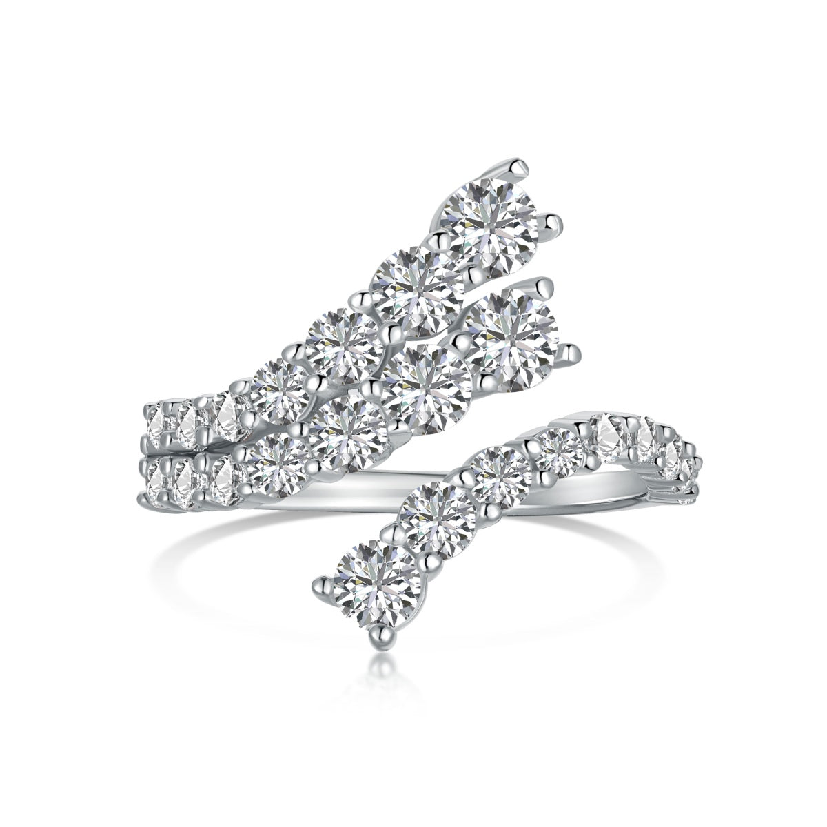 Pomuse Unique Vivid Snake Shape Daily Ring