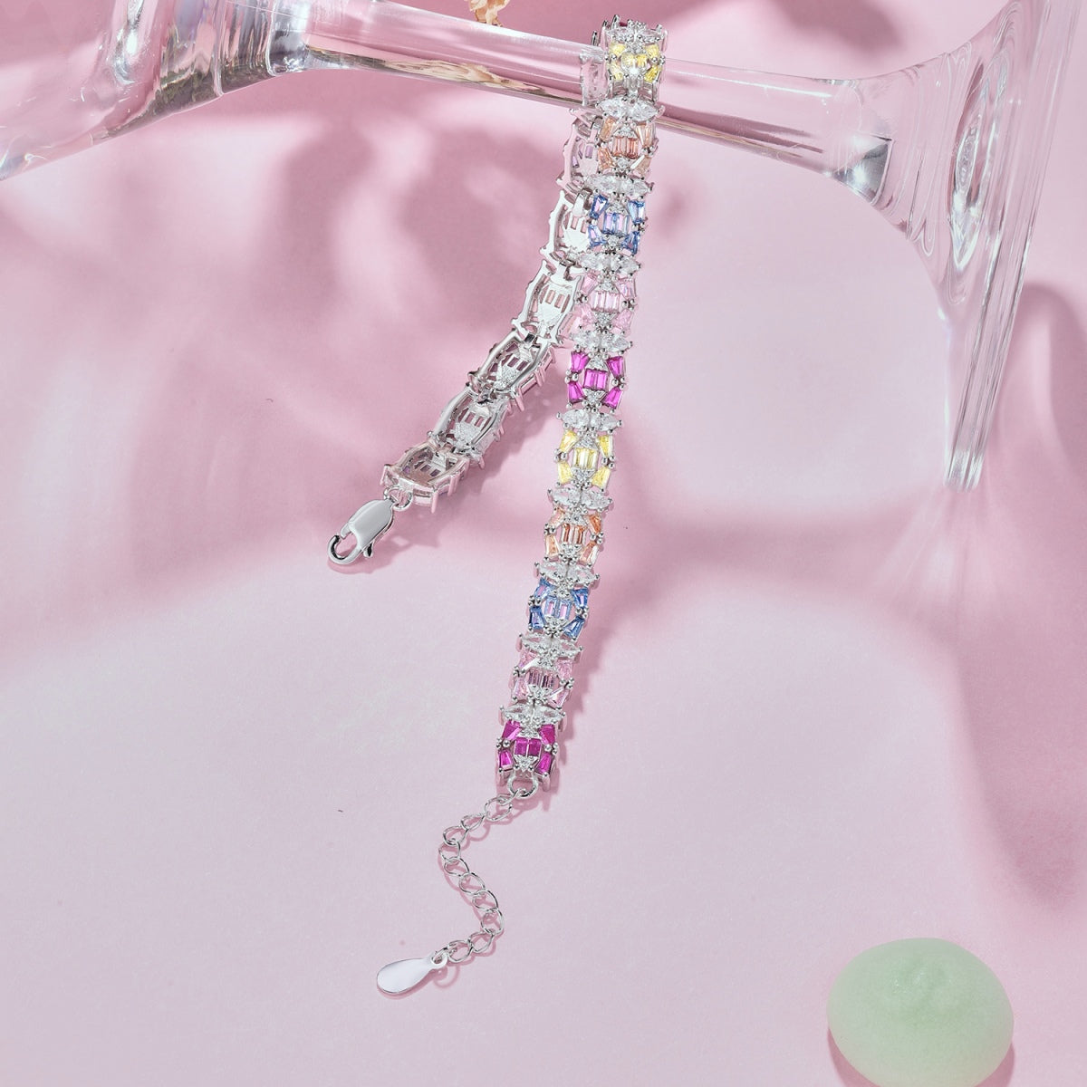 Pomuse Delicate Colorful Multi Cut Party Bracelet
