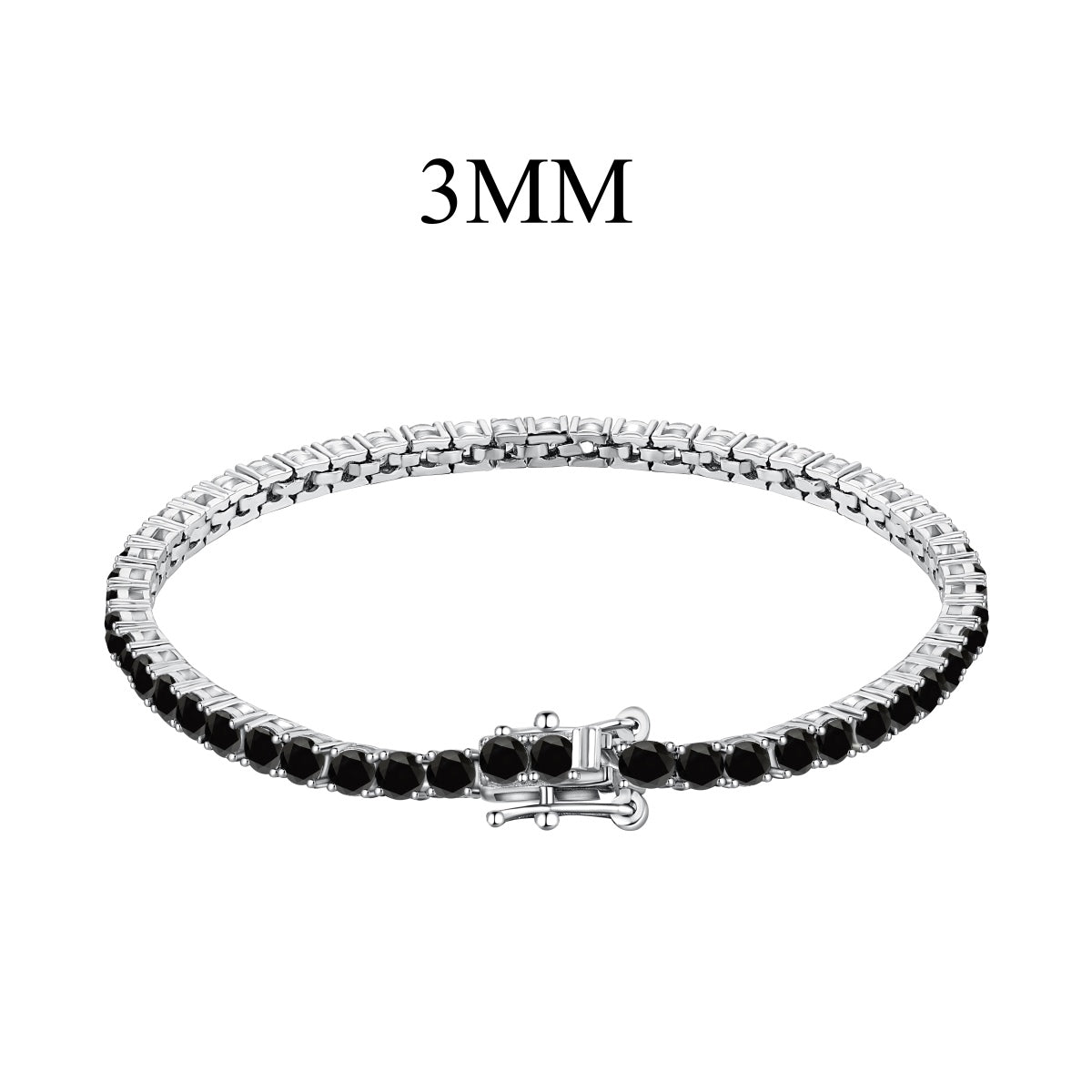 Pomuse Radiant Colorful Round Cut Party Bracelet