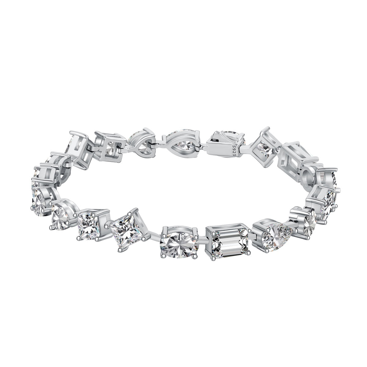 Pomuse Unique Exquisite Multi Cut Daily Bracelet