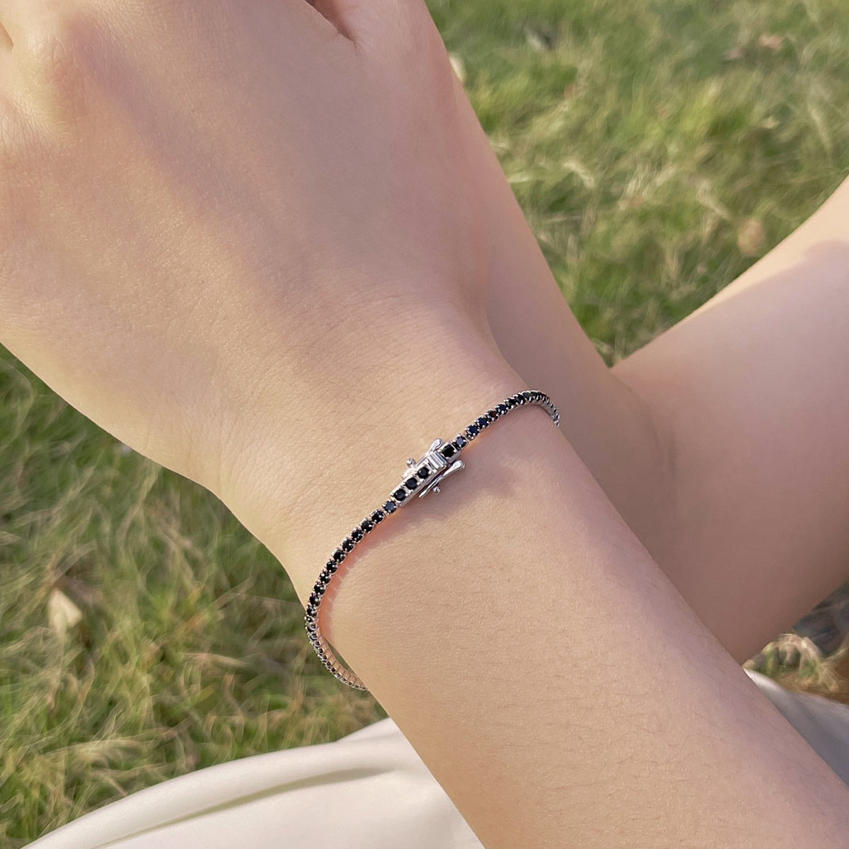 Pomuse Radiant Colorful Round Cut Party Bracelet