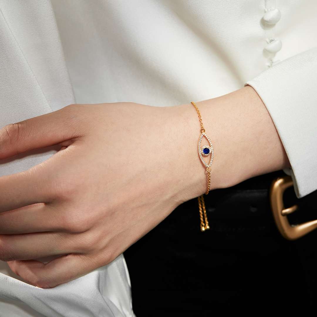 Pomuse – Armband mit hohlem Teufelsauge-Design