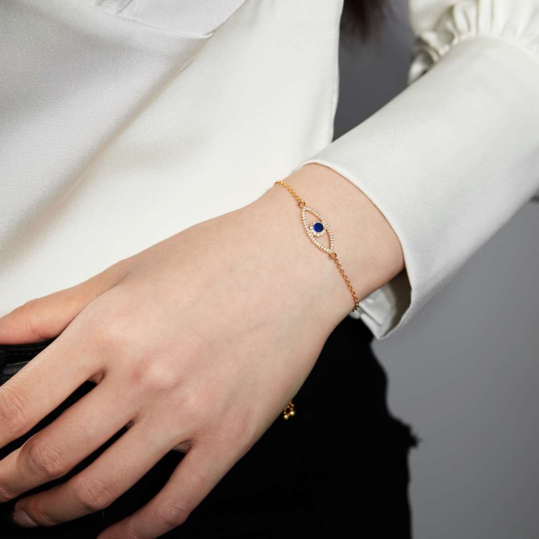 Pomuse – Armband mit hohlem Teufelsauge-Design