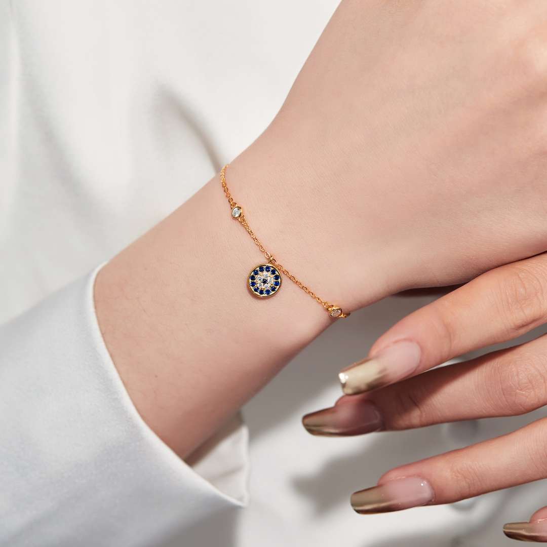 Pomuse – Armband „Teufelsauge“ in runder Form