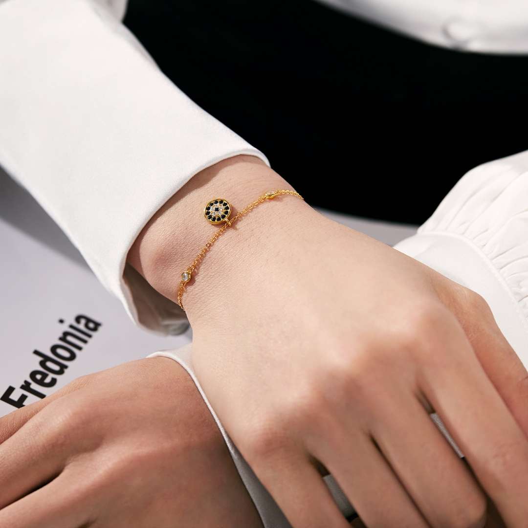 Pomuse – Armband „Teufelsauge“ in runder Form