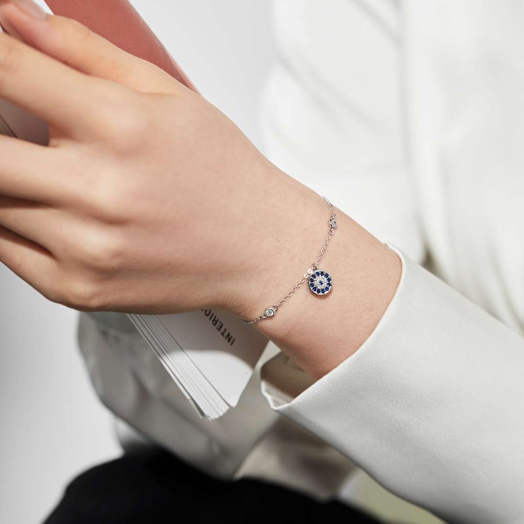 Pomuse – Armband „Teufelsauge“ in runder Form