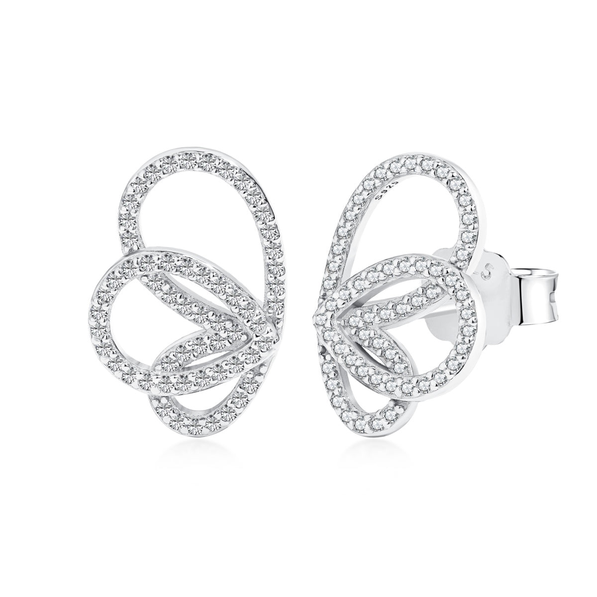 Pomuse – Exquisite Ohrringe in Schmetterlingsform