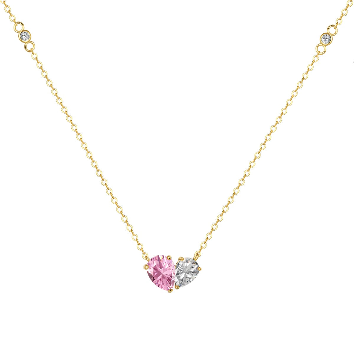 Pomuse Unique Heart Shape Necklace