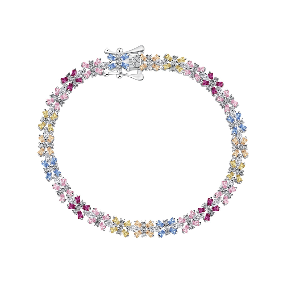 Pomuse Unique Colorful Butterfly Shape Party Bracelet