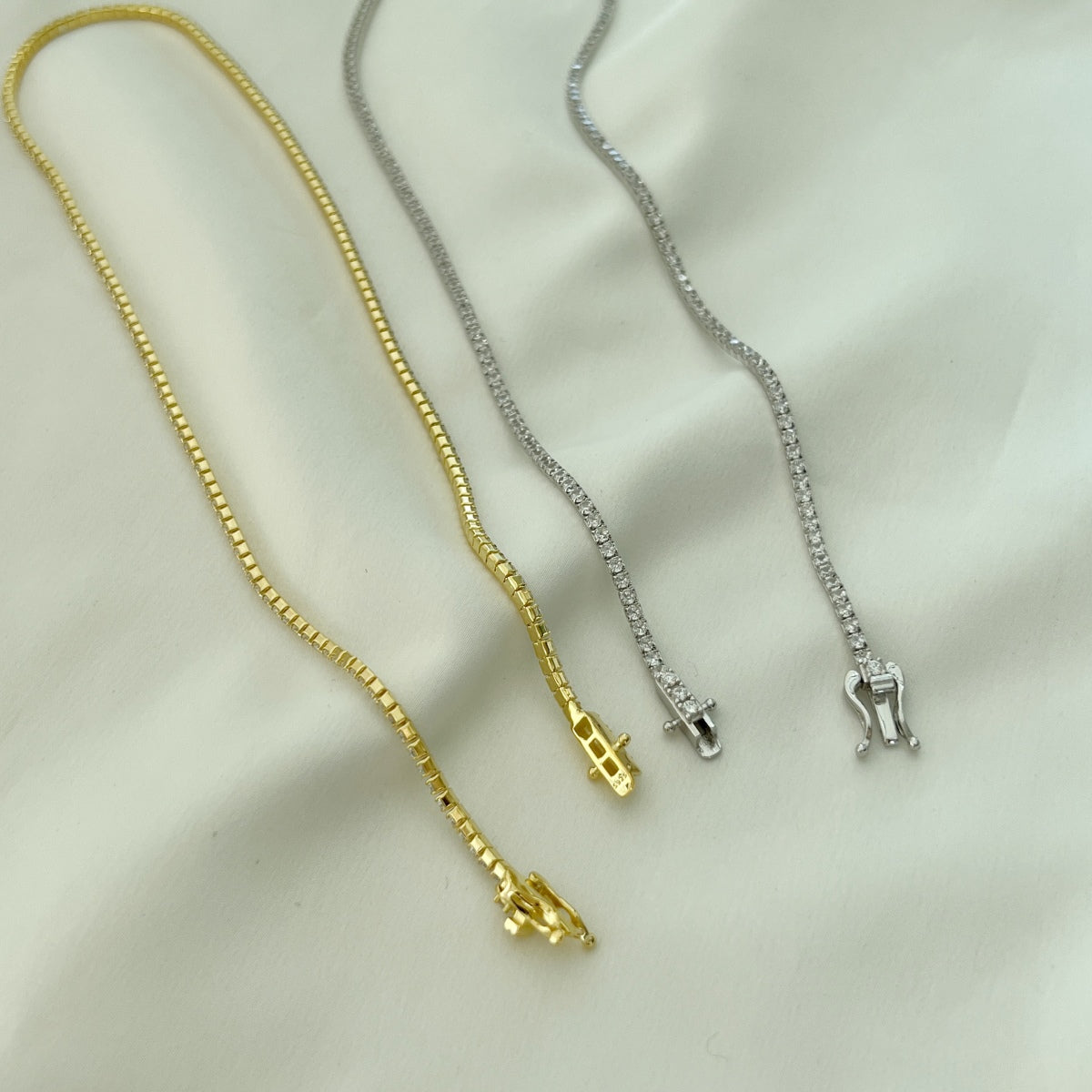 Pomuse – Zarte Tenniskette in runder Form