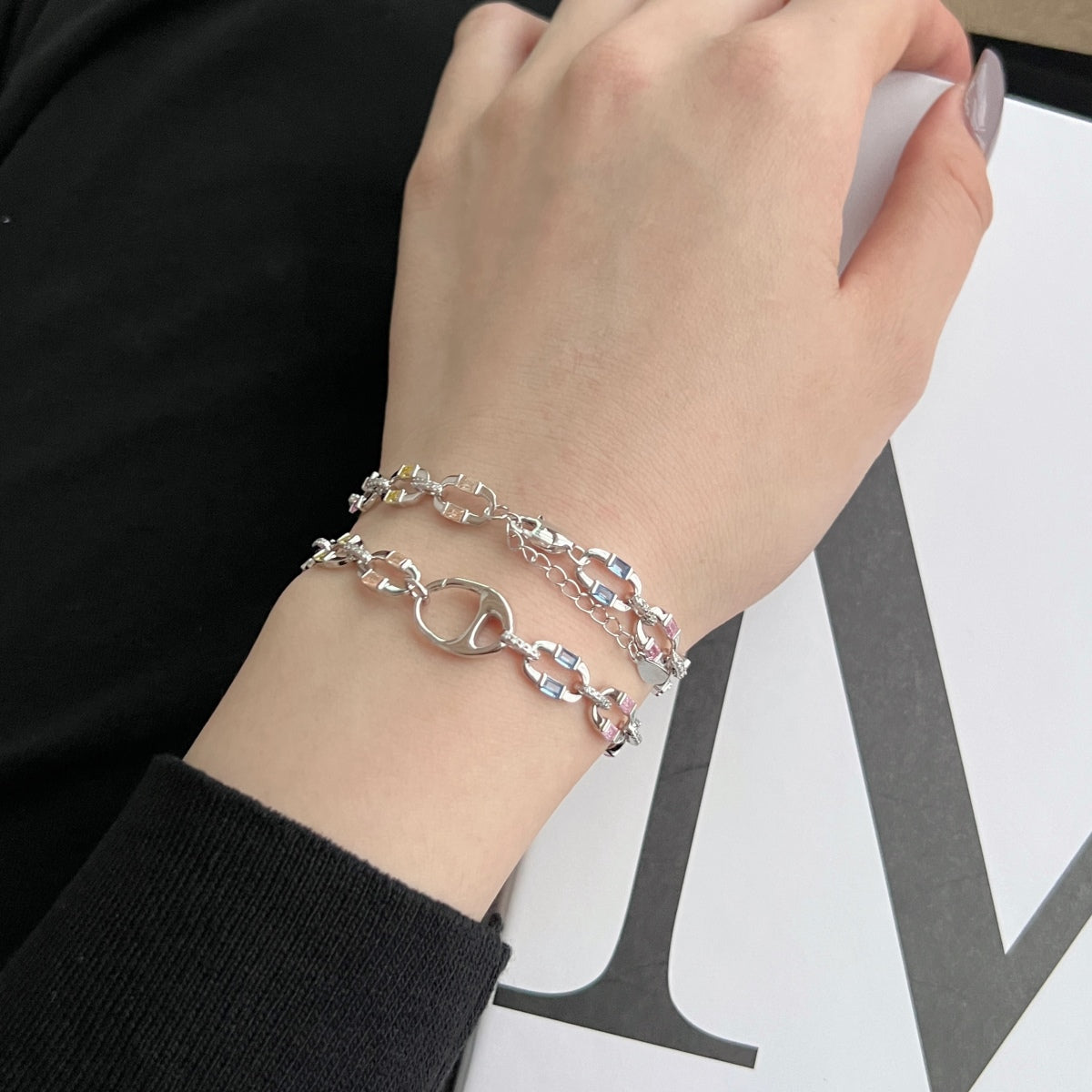 Pomuse Dazzling Colorful Daily Bracelet