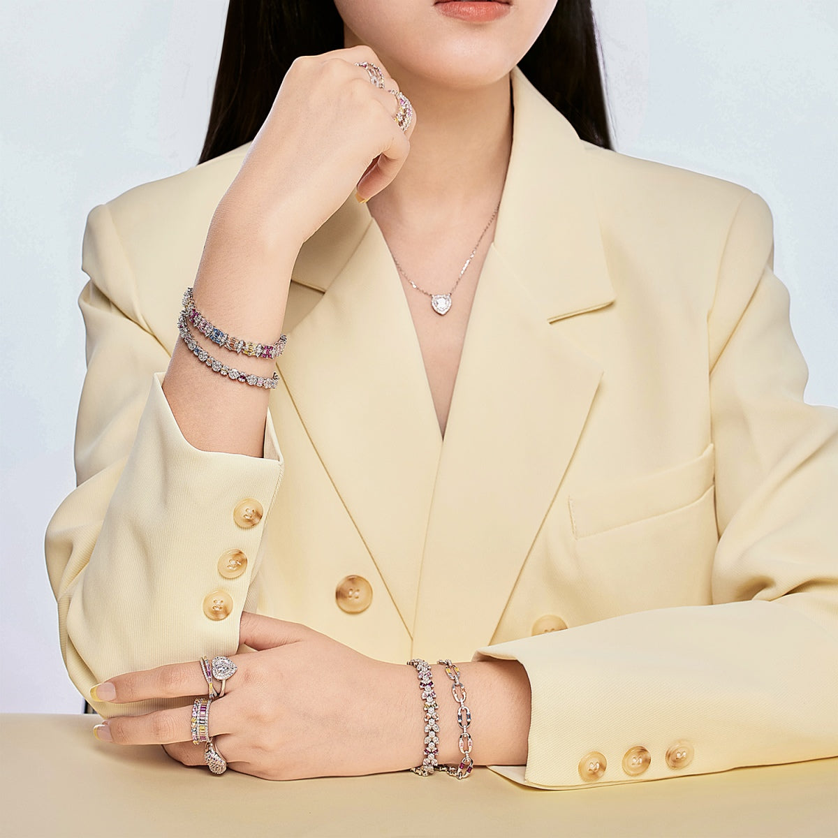 Pomuse Dazzling Colorful Daily Bracelet