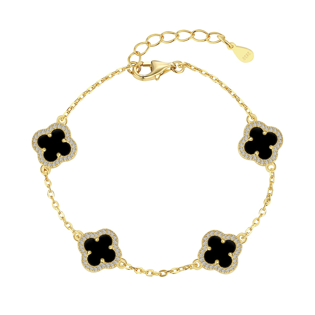 Pomuse Four-Leaf Clover Exquisite Bracelet