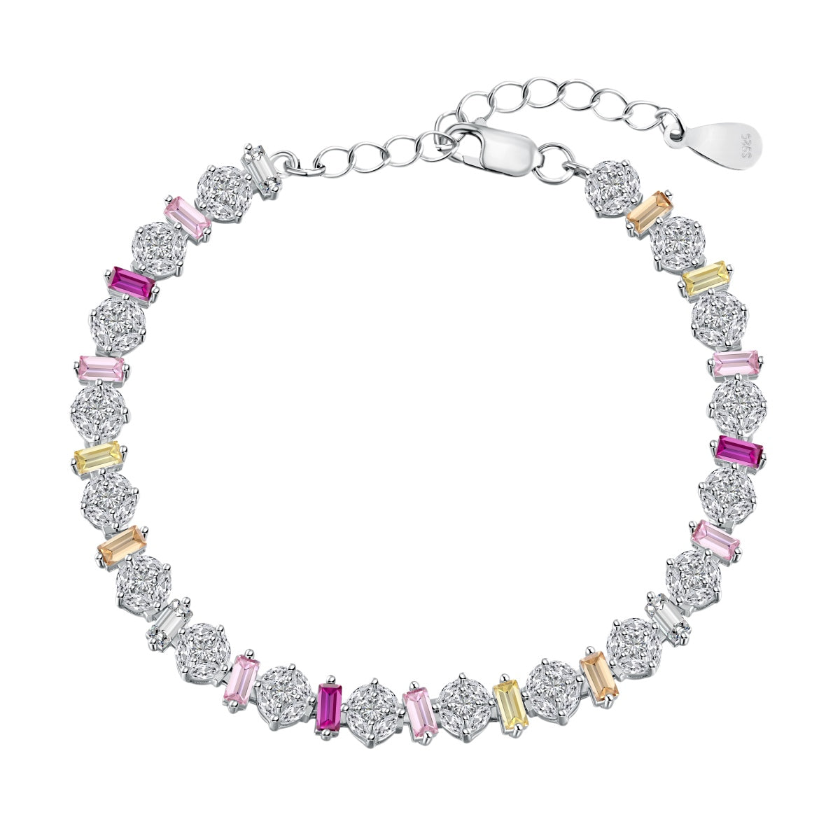 Pomuse Radiant Colorful Round Shape Daily Bracelet