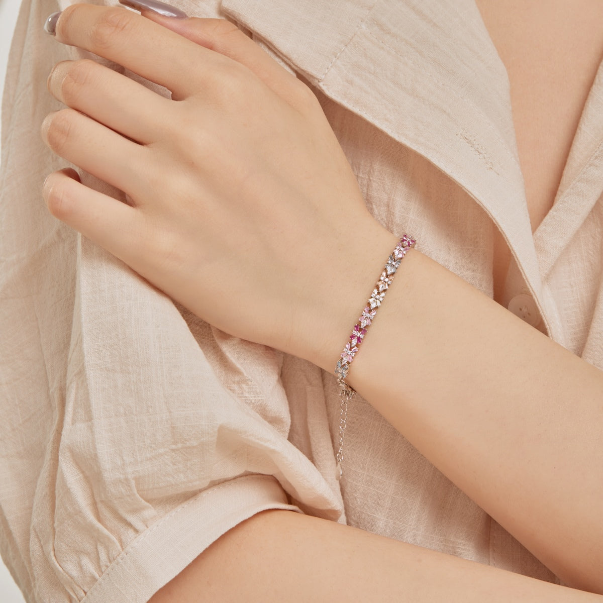 Pomuse Unique Colorful Butterfly Shape Party Bracelet