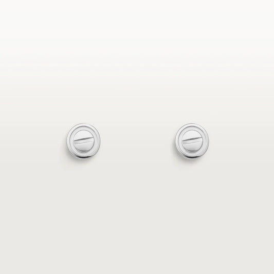 Pomuse LOVE OHRRINGE SILBER 10MM