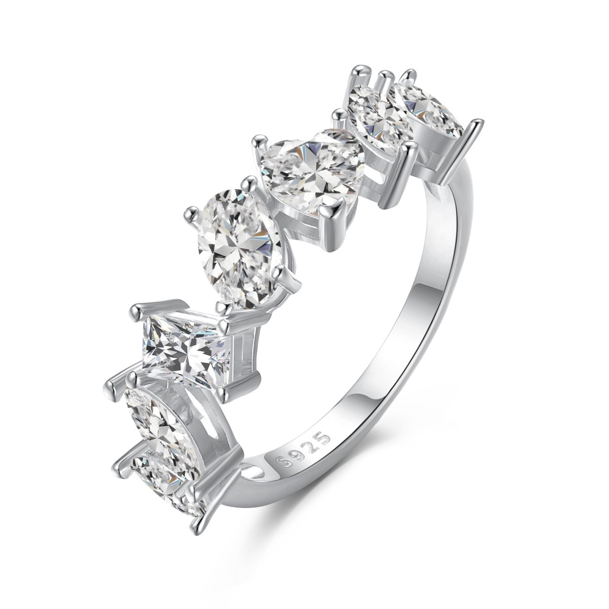 Pomuse – Zarter Ring mit mehreren Schliffen