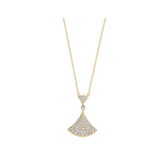 Pomuse DREAM HALSKETTE GOLD VOLL DIAMANT