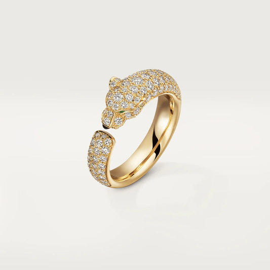 Pomuse PANTHERE ROSÉGOLD-DIAMANTRING