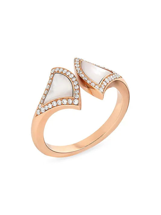 Pomuse DREAM MOP DIAMOND OPEN RING