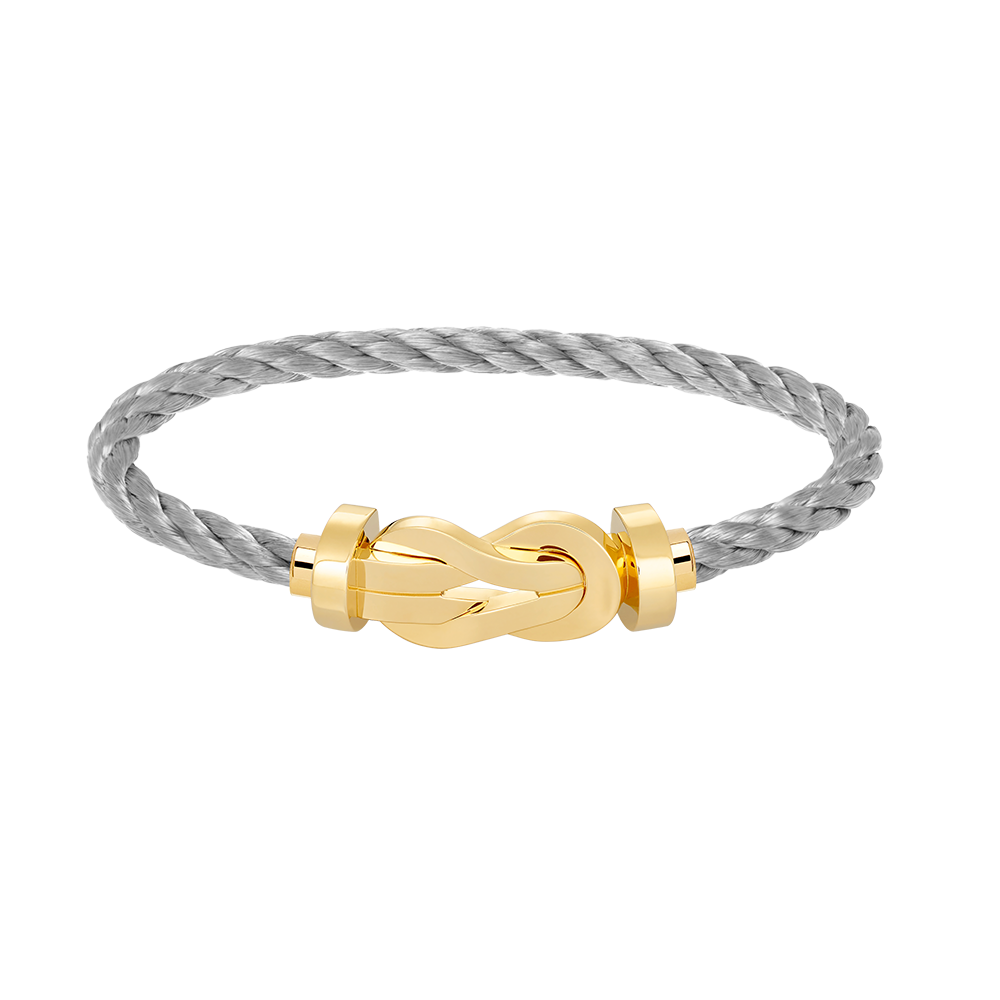 Pomuse CHANCE LARGE 8 FIGURE BUCKLE NO DIAMOND BRACELET GOLD