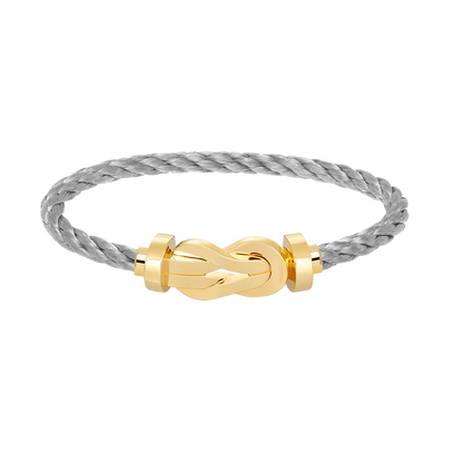 Pomuse CHANCE LARGE 8 FIGURE BUCKLE NO DIAMOND BRACELET GOLD