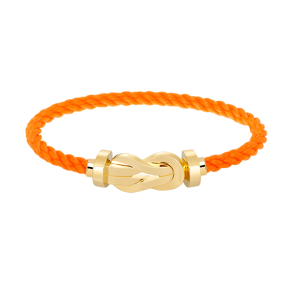 Pomuse CHANCE LARGE 8 FIGURE BUCKLE NO DIAMOND BRACELET GOLD